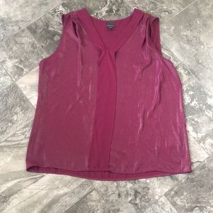 Pretty shimmery sleeveless top